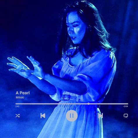 Mitski Purple Aesthetic, Mitski App Icons, Mitski Blue Aesthetic, Mitski Phone Theme, Mitski Widget, A Pearl Mitski, Ios Photo App, Wild Horses Running, Blue Core