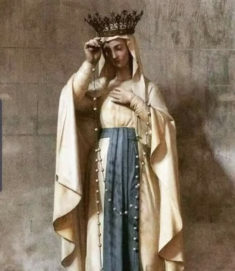 Lourdes Madonna, Blessed Mother Statue, Saint Bernadette, St Bernadette, Salve Regina, Mary Images, Mother Mary Images, Catholic Statues, Images Of Mary