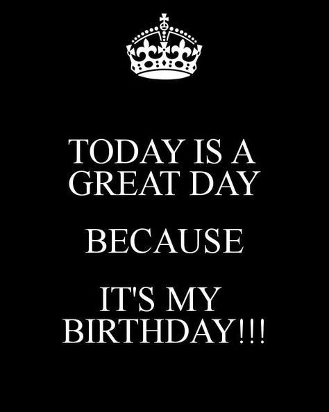 It's My Birthday Instagram Story, My Birthday Status, It's My Birthday Instagram, Birthday Month Quotes, Happy Birthday To Me Quotes, Today Is A Great Day, Birthday Quotes For Me, Birthday Girl Quotes, Happy Birthday Wallpaper