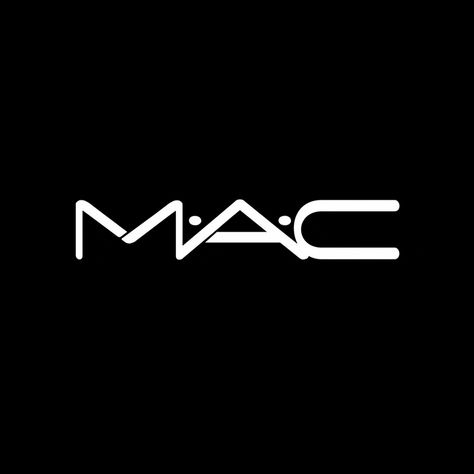 MAC Cosmetics Mac Logo Design, Mac Logo Cosmetics, Mac Cosmetics Logo, Mac Cosmetics Aesthetic, Makeup Brand Logo, Mua Logo, Make Up Logo, Mac Logo, Makeup Printables