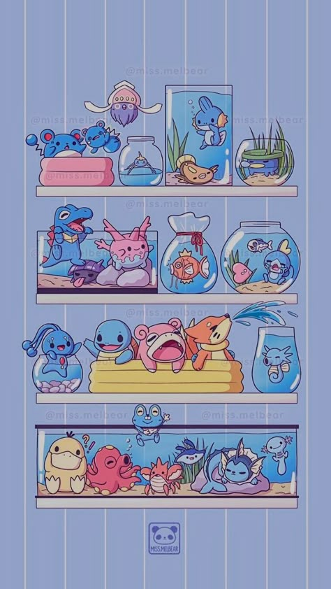 Not my art! Credit goes to the artist in the watermark Artist Watermark Ideas, Lunch Schedule, Water Pokemon, Watermark Ideas, Cartoon Superhero, Pokemon Painting, Pokémon Art, Pokemon Wallpaper, Pokemon Coloring