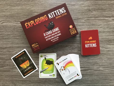 Board Game Review: Exploding Kittens Intellectual Hobbies, Cabin Date, Board Game Club, Comfort Zone Challenge, Exploding Kittens Card Game, 21 Birthday Party, Custom Board Games, Christmas Vacation Party, Outfit Dance