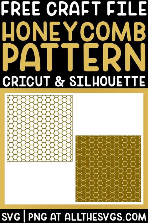 Honey Comb Stencil Patterns, Svg Background Patterns Free, Bee Svg Free, Honeycomb Stencil, Hexagon Template, Honey Bee Home, Printable Background, Stencil Print, Rhinestone Designs Templates