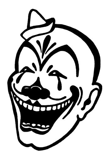 Evil Clown Tattoos - ClipArt Best - ClipArt Best Clown Stencil, Gothic Clown, Tattoo Clipart, Evil Clown Tattoos, Abstract Tattoo Ideas, Abstract Tattoos, Clown Paintings, Tattoo Lettering Design, Tattoo Filler