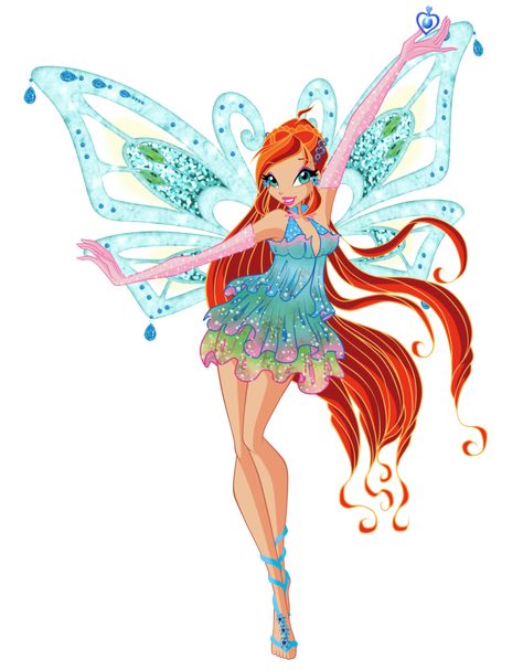 Winx Club: Bloom! Princess Bloom is the princess of Domino and one of the founding members of the Winx Club and also the leader of the Winx Club. She is also a former student of Alfea College for Fairies. Bloom is the Guardian Fairy of Domino and keeper of the Dragon's Flame. She was the first character to be introduced. She is also the childhood friend of Selina. Fire Fairy, Las Winx, Klub Winx, Arte Indie, Winter Princess, Bloom Winx Club, Fairy Artwork, Arte Sketchbook, Winx Club