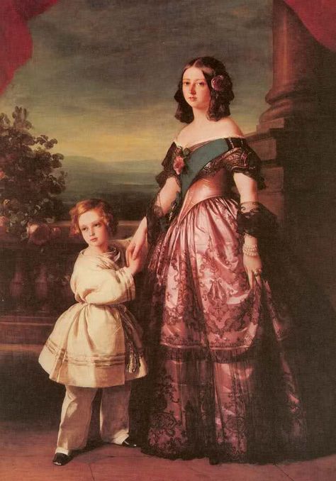 Franz Xavier Winterhalter, Queen Victoria And Prince Albert, Young Queen Victoria, Franz Xaver Winterhalter, Era Victoria, Queen Victoria Family, Queen Victoria Prince Albert, Victoria Reign, Victoria Prince