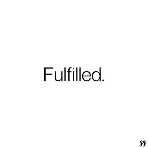 Fulfilled Life Aesthetic, Fulfillment Aesthetic, Fulfilled Quotes, Biblical Lifestyle, Fulfillment Quotes, Positivity Notes, Vision Board Words, Vision Board Collage, Vision Book