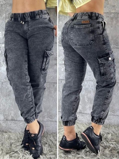 Ripped denim pants