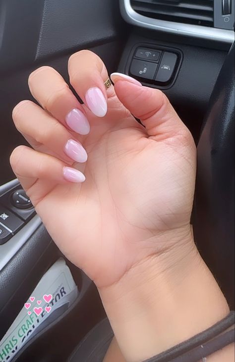 nails Bubble Bath Ombre Nails, Almond Ombré Nails, Ombré Nails, Bubble Bath, Ombre Nails, All Things Beauty, Over It, White Nails, Pink Nails