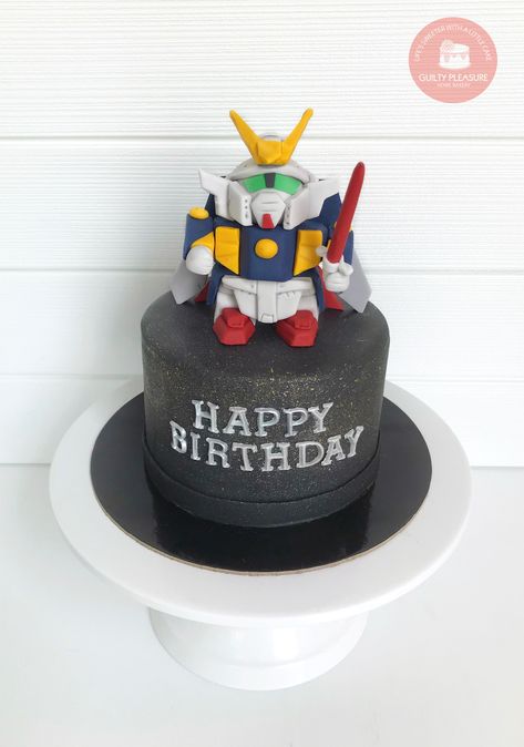 Gundam Cake, Home Bakery, Food Cake, Guilty Pleasure, Guilty Pleasures, Fondant Cakes, Low Sugar, Freshly Baked, Cake Art