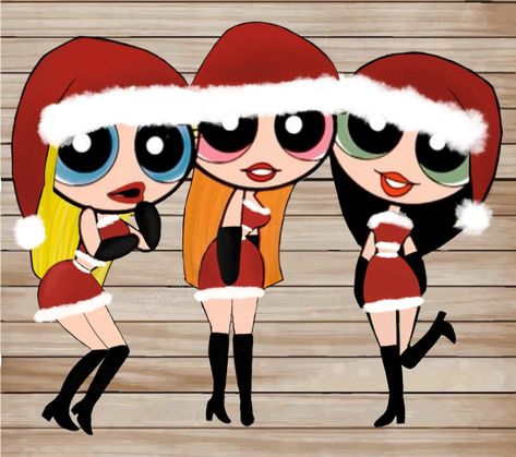 Navidad Kim Possible And Ron, Sister Wallpaper, Matching Trio, Super Nana, Barbie Fashion Sketches, Powerpuff Girls Fanart, Dave Bautista, Girls Thanksgiving, Ppg And Rrb