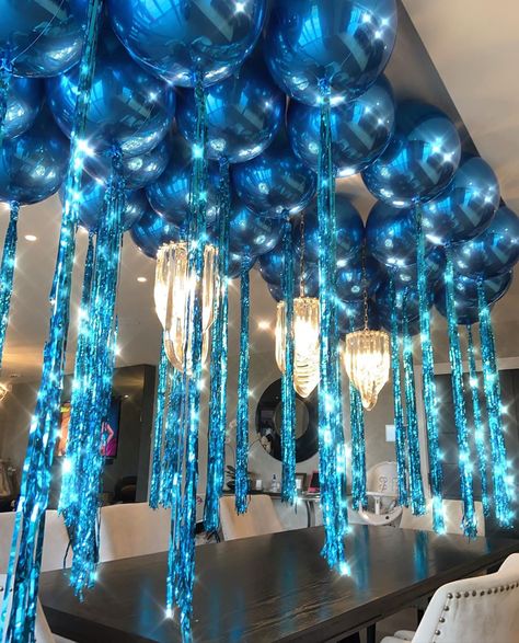 Event Styling & Balloon Decor on Instagram: “WOW 💙 Happy Birthday @t_deeney 🥳 - - - #birthdayballoons #balloons #balloons🎈 #orbz #orbzballoons #balloonceiling #balloonsdecoration…” Orbz Balloons Ceiling, Balloons Ceiling, Balloon Ceiling, Balloon Decor, Event Styling, Birthday Balloons, Balloon Decorations, Balloons, Happy Birthday