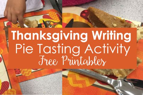 Pie Tasting Classroom, Turkey Writing Activity, Thanksgiving Writing Activities 2nd Grade, Thanksgiving Spelling Activities, Thanksgiving School Activities, Thanksgiving Writing Activities Grade 3, Thanksgiving Write The Room, Thanksgiving Party Food, Thanksgiving Puzzle