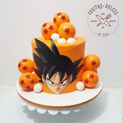 Dragon Ball Z Cake Birthdays Goku, Dragonball Birthday Cake, Dragonball Birthday Party, Dragon Ball Cake Birthdays, Dragon Ball Birthday Party Ideas, Birthday Cake Dragon Ball, Dragon Ball Z Birthday Cake, Dragon Ball Z Cake Goku, Anniversaire Dragon Ball Z