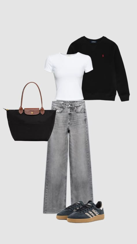 #monpremiershuffle #myfirstshuffle #cleangirl #outfitinspo #outfit Outfit Basic, Slay Outfits, Basic Girl, Casual Work Outfits, Cute Everyday Outfits, Basic Outfits, Casual Style Outfits, Winter Fashion Outfits, Girly Girl