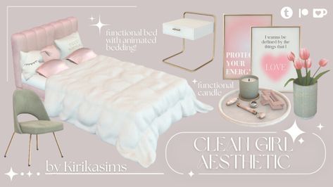 kirikasims Sims 4 Cc Bed Recolor, Sims 4 Cc Furniture Sets Bedroom, Sim4 Bedroom, Sims 4 Cc Circle Bed, Patreon Sims 4 Cc Furniture Bed, Sims 4 Alpha Build Cc, Coquette Sims 4 Cc Furniture, Sims 4 Alpha Furniture Cc, Sims 4 Cc Tapestry