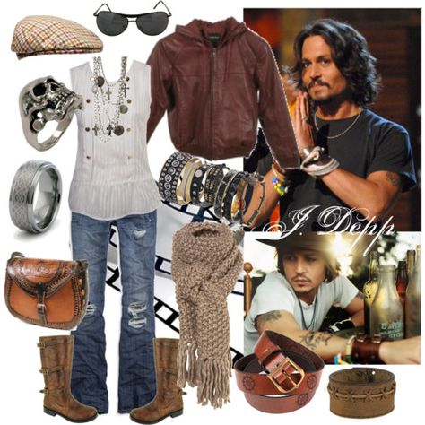 I love Johnny Depp's style Johnny Depp Inspired Outfits, West Coast Style Clothes, Vampires Outfit, Wabi Sabi Style Clothes, Johnny Depp Style Clothes, Folk Style Clothing, Florida Style Clothing, Tom Outfit, Spanish Style Clothing