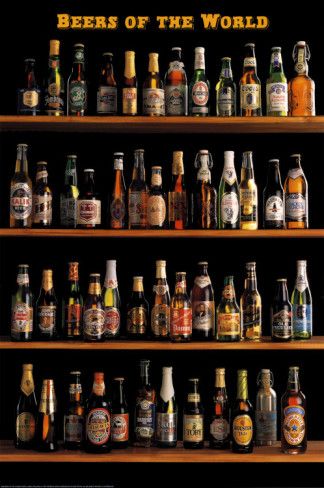 Beer Astethic, Bottle Top Crafts, Dorm Room Posters, Beers Of The World, Beer Theme, Beer Poster, Wine Signs, Bar Styling, Home Decor Signs