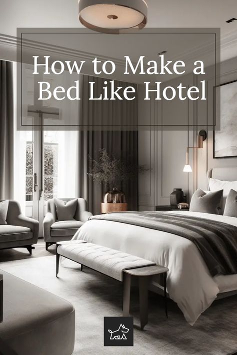 Find out how to arrange pillows for both function and style. This pin includes tips on placing sleeping pillows flat on the bed and layering decorative pillows in front, achieving both comfort and a polished, decorative appearance. Bed Like Hotel, Rh Bedroom, Bedroom Pillows Arrangement, Bed Pillow Arrangement, Sleeping Pillows, Make A Bed, Hotel Secrets, Perfect Bed, Sleep Sanctuary