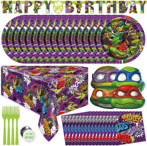 Teenage Mutant Ninja Turtle Birthday Party Supplies | Serves 16 Guests | Officially Licensed | TMNT Mutant Mayhem Movie | Birthday #ad #TMNT #ninjaturtles #birthdayparty #TMNTbirthday #boysbirthdayparty #girlsbirthdayparty #partysupplies Ninja Turtle Birthday Party, Turtle Birthday Party, Tmnt Mutant Mayhem, Mutant Ninja Turtles Party, Turtle Birthday Parties, Tmnt Birthday, Ninja Turtles Birthday Party, Tmnt Party, Mutant Mayhem