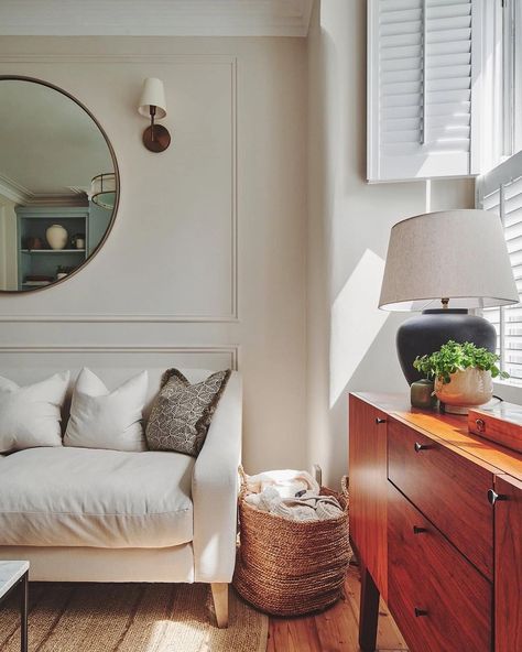 T O P O L O G Y | What a joy to see this beautiful living room we designed featured in @housebeautifuluk this month. Swipe along to see more pics of the… | Instagram Neutral Paint Colours, Furniture Joinery, Cambridge House, Lounge Space, Neutral Paint Color, Period Property, Serene Bedroom, Neutral Paint, Paint Colour