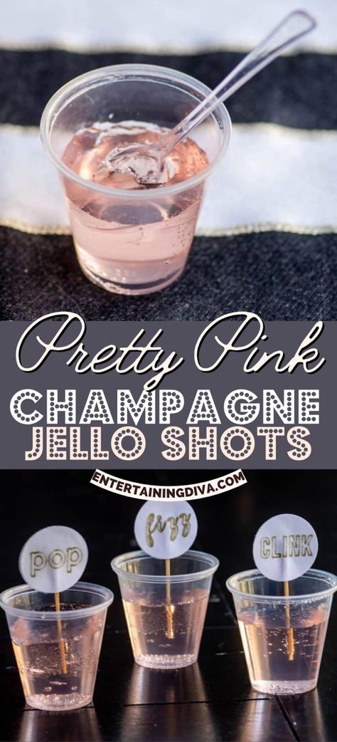 Pretty Pink Champagne Jello Shots | Bachelorette Party Jello Shots Bridal Jello Shots, Galentines Party Jello Shots, Strawberry Champagne Jello Shots, Champagne Jello Shots With Vodka, Champagne Shots Jello, Rose Champagne Jello Shots, Champagne Jello Squares, Champagne Jello Shots Easy, Tasty Jello Shots