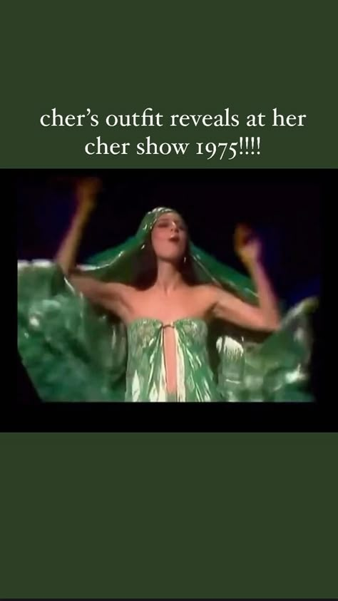 @cher’s outfit reveals at her cher show 1975!!!! #cher Cher 90s Fashion, Iconic Cher Outfits 70s, 70s Cher Outfits, 70s Fashion Cher, Cher Looks 70s, Cher Outfit Inspiration, Bhm Outfits, Cher Diy Costume, Cher Show Outfit