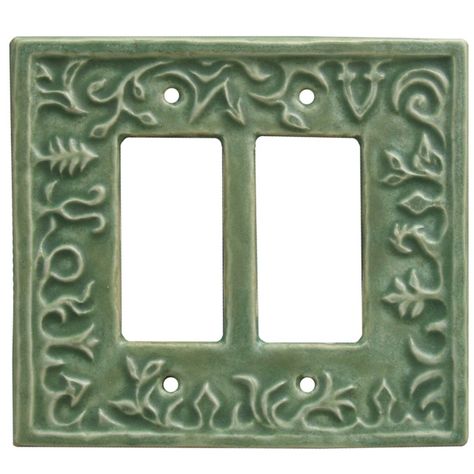 Cute Switch Plate Covers, Rocker Light Switch Covers, Pottery Light Switch Covers, Cute House Accessories, Double Light Switch Covers, Ceramic Light Switch Cover, Boho Light Switch Cover, Ceramic Switch Plate Covers, Ceramic Light Switch Plate