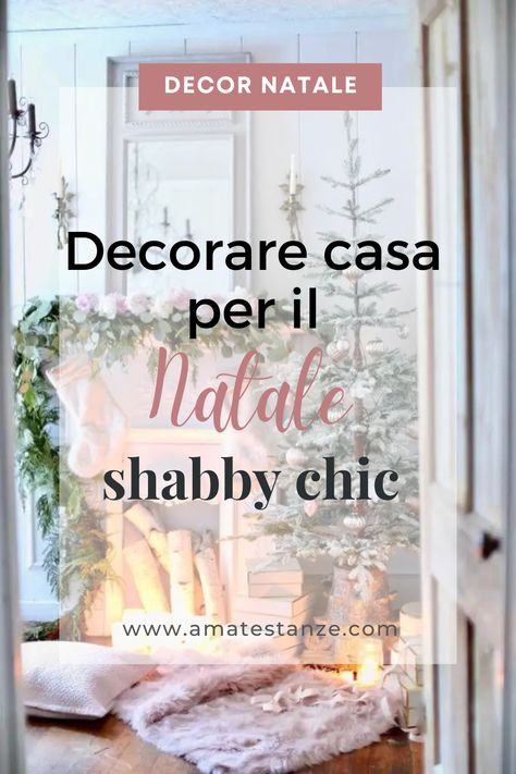 Se ti piace lo stile shabby chic, Natale è il momento giusto per portare fra le mura di casa l’atmosfera romantica, accogliente e con i tocchi d’antan tipici di questo stile. Sul blog trovi tanti consigli e idee per decorare il soggiorno per il Natale in stile shabby chic. Camino Shabby Chic, Home Styling, Shabby Chic, House Styles, Home Decor, Natal, Home Décor