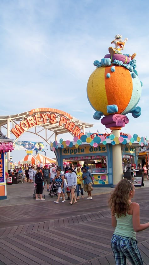 Morey's Pier, Wildwood, NJ Watch, Watch, Watch the Tram Wildwood Nj Aesthetic, Wildwood New Jersey, North Wildwood, New Jersey Beaches, Wildwood Crest, Wildwood Nj, Ocean City Nj, Beach Boardwalk, Jersey Girl