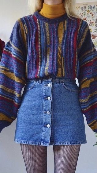 80s Vintage Fashion, Dr Mundo, 80’s Outfits, Fashion Spain, Grunge Outfits Winter, 80s Inspired Outfits, Spain Outfit, Look 80s, Stranger Things Outfit