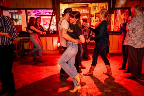 Dancing the Two-Step With a Touch of Swing in Austin Boa Steakhouse, Acl Music Festival, Texas Two Step, Cotton Eyed Joe, Andy Roddick, Dance Instructor, Two Step, Beauty Event, Honky Tonk