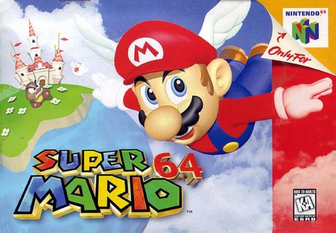 Super Mario 64 best video game ever! Playstation One, Super Metroid, N64 Games, Playstation 1, Mario Games, Star Fox, Retro Video, Pc Portable, Ocarina Of Time