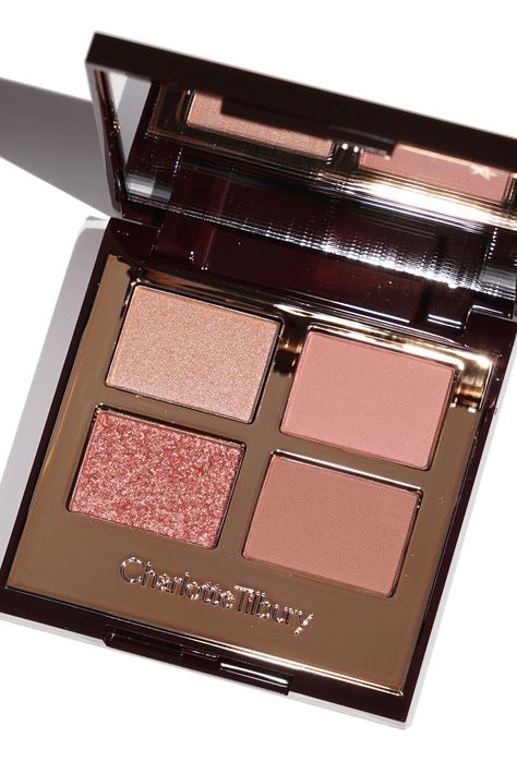 Charlotte Tilbury Pillow Talk Eyeshadow, Pillow Talk Eyeshadow, Cheek To Chic Blush, Charlotte Tilbury Eyeshadow, Luxury Palette, Charlotte Tilbury Pillow Talk, Charlotte Tilbury Makeup, Eyeshadow Products, Eyeshadow Base