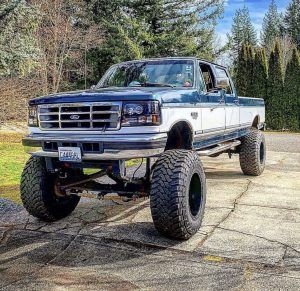 Jacked Up Chevy, Jacked Up Truck, 1979 Ford Truck, Big Ford Trucks, Diesel Trucks Ford, Future Trucks, Big Wheels, Classic Ford Trucks, Powerstroke Diesel