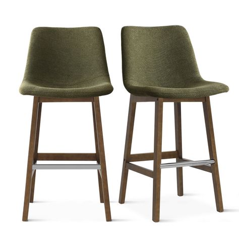 Green Bar Stools, Green Bar, Wooden Bar Stools, Stainless Steel Bar, Soft Beige, Swivel Bar Stools, Wooden Bar, Evening Cocktail, Steel Bar