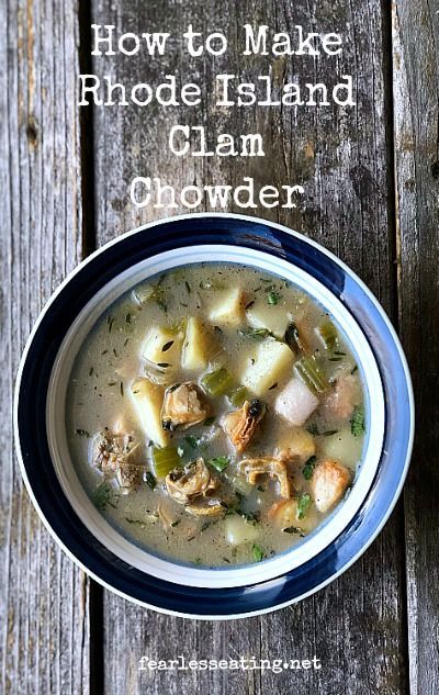 Clear Broth Clam Chowder Recipe, Clear Clam Chowder Recipe, Dairy Free Clam Chowder Recipe, Rhode Island Clam Chowder Recipe, Dairy Free Clam Chowder, Clam Boil, Rhode Island Clam Chowder, Fresh Clams, Seafood Soups