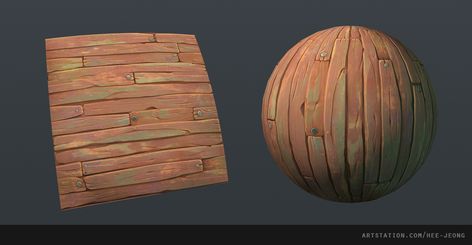 ArtStation - Stylized Wood Stylized Wood 3d, Wood Concept Art, Stylized Texture, Dungeon Tiles, Game Textures, Environment Props, Hand Painted Textures, Substance Designer, Book Artwork