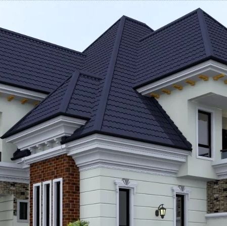 African Houses Architecture, Modern Bungalow Exterior Design, Modern Duplex Design, Nigerian Houses, Modern Bungalow House Plans, House Structure Design, House Structure, Mediterranean Homes Exterior, Building Front Designs