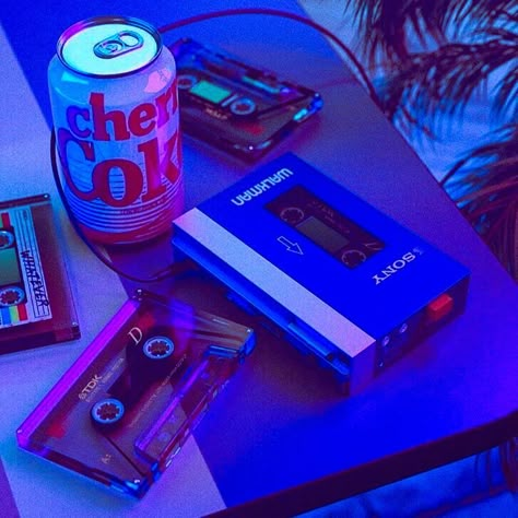 Walkman Aesthetic 80s, Synthpop 80s Aesthetic, Vhs Astethic, 80s Night Aesthetic, 80s Pop Aesthetic, Synthpop Aesthetic, Retro Aesthetic Neon, Walkman Aesthetic, Falling In Love Lyrics