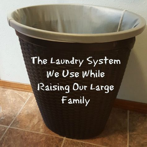 Our Laundry System With a Large Family Laundry Hamper System, Laundry Room For Large Family, Large Family Laundry System, Family Laundry System, Laundry System For Large Family, Dirty Laundry Organization, Dirty Laundry Storage, Large Family Organization, Landry Room