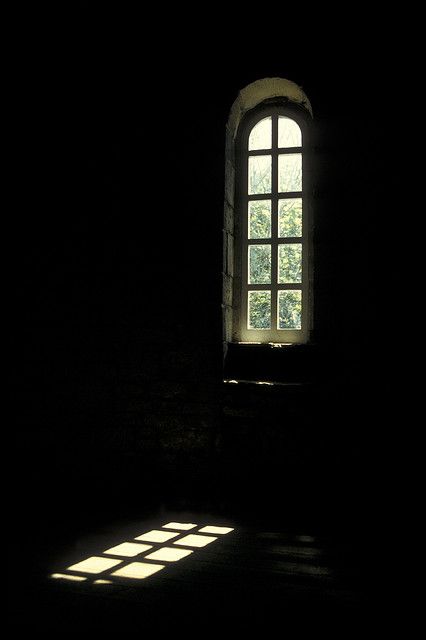 Through the arched window by The Green Album, via Flickr Light Through Window Aesthetic, One Dark Window, Victorian Window, Light And Shadow Photography, Dark Window, Victorian Windows, Window Shadow, Dark Windows, Window Drawing