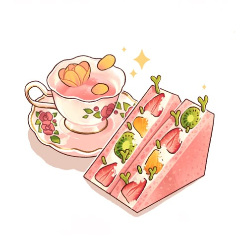 🌿✨lana✨🌿 shop closed on Twitter: "Time for a snack 🌷✨ What would you like to order ?… " 귀여운 음식 그림, 동화 삽화, Foodie Art, Food Artwork, Images Kawaii, Food Illustration Art, Watercolor Food, Stickers Kawaii, Cute Food Drawings