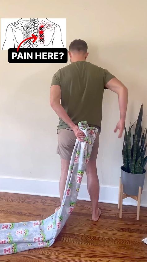 James Moore | FIX shoulder blade pain with this simple stretch! Hold for 10 seconds and repeat up to 3x on each side! FOLLOW TO RELAX your… | Instagram Shoulder Blade Stretch, Shoulder Blade Pain, Stretch Exercise, Neck And Shoulder Exercises, James Moore, Body Massage Techniques, Body Pain Relief, Shoulder Pain Relief, Upper Back Pain