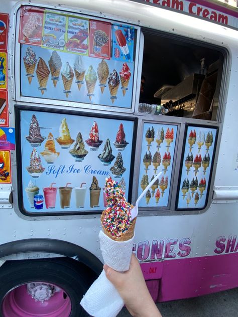 #icecream #nyc #dessert Whippy Ice Cream, Ice Cream Trucks Aesthetic, Fries And Ice Cream Aesthetic, Nyc Ice Cream Museum, Ice Cream Nyc, Nyc Ice Cream, Nyc Dessert, Ice Cream Trucks, Ice Cream Business