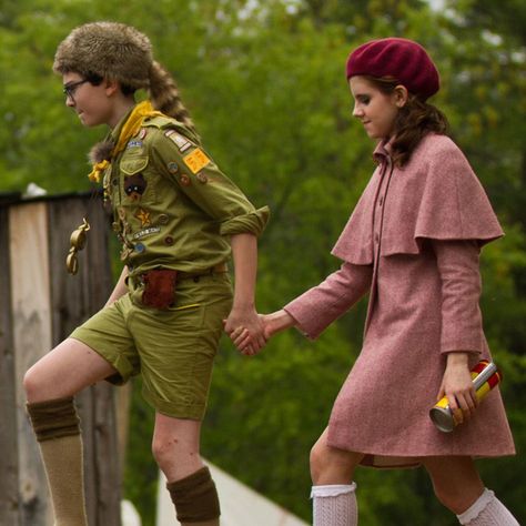 Suzy Moonrise Kingdom, Moonrise Kingdom Costume, Wes Anderson Aesthetic, Kara Hayward, Wes Anderson Movies, Wes Anderson Films, Moonrise Kingdom, Wes Anderson, 1960s Fashion