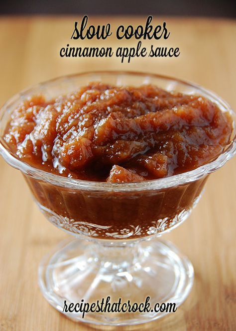 Have you ever made apple sauce at home? This Slow Cooker Cinnamon Apple Sauce is so easy to make and tastes just like apple pie! Cinnamon Apple Sauce, Slow Cooker Apple Butter, Easter Side Dishes, Slow Cooker Apples, Apple Sauce Recipes, Apple Sauce, Cinnamon Apple, Crockpot Dishes, Crock Pot Slow Cooker