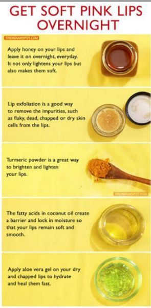 Soft And Pink Lips, Chapped Lips Remedy, Soft Pink Lips, Lip Lightening, Lip Scrub Diy, Lip Care Routine, Lip Exfoliator, Diy Lips, Over Night