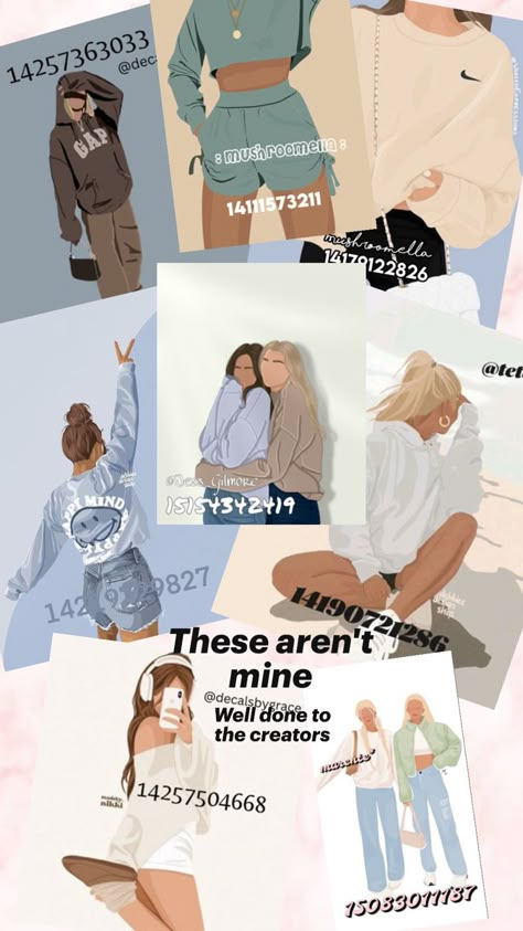 These aren't mine so thanks to the creators. Family Picture Drawing, Blocksburg Outfit Codes￼, Bloxburg Decals Codes Aesthetic, Cute Family Pictures, Preppy Decal, Pic Code, Preppy Kids, Family Decals, Cute Website