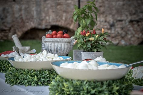 mozzarella station Sicilian Summer, Italian Market, Summer Soiree, Big Wedding, Italy Wedding, Engagement Party, Mozzarella, Weddings, Bar